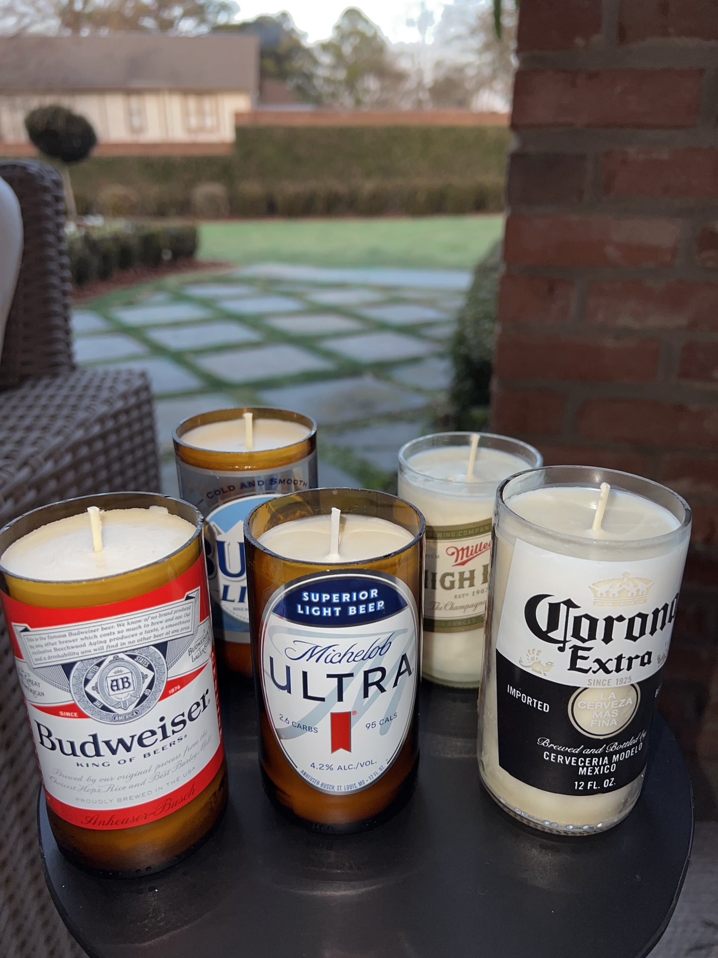 Busch Light Beer Candle