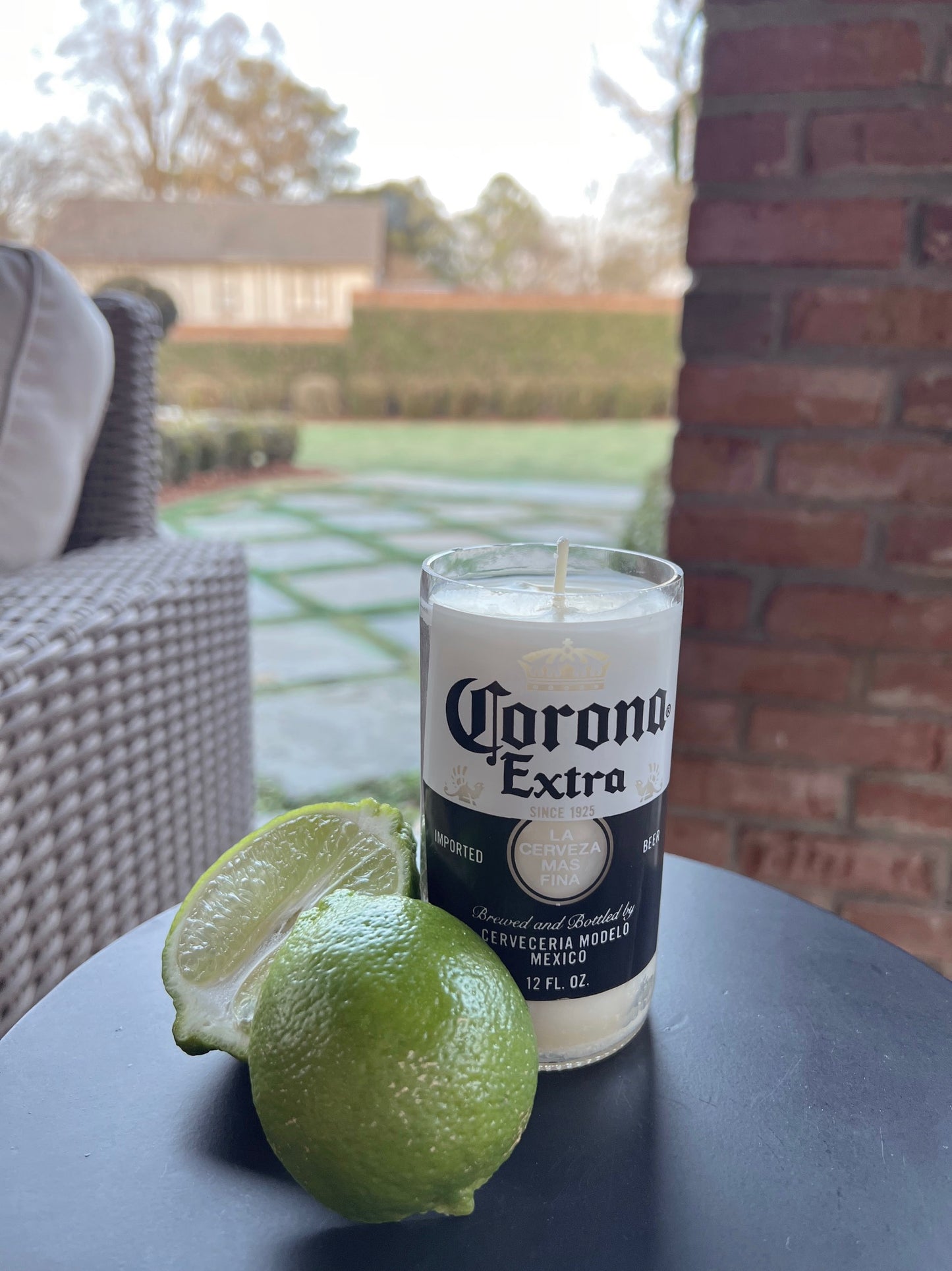 Corona Beer Bottle Candle