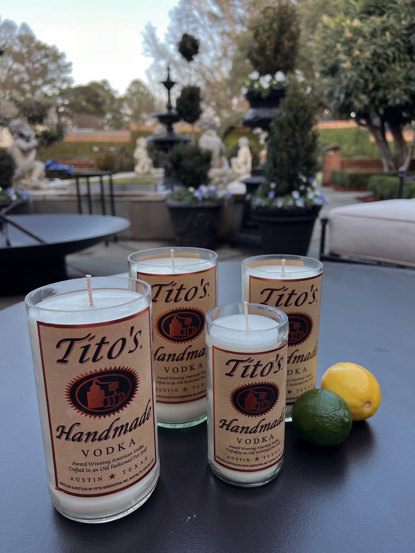 Titos Liquor Candles