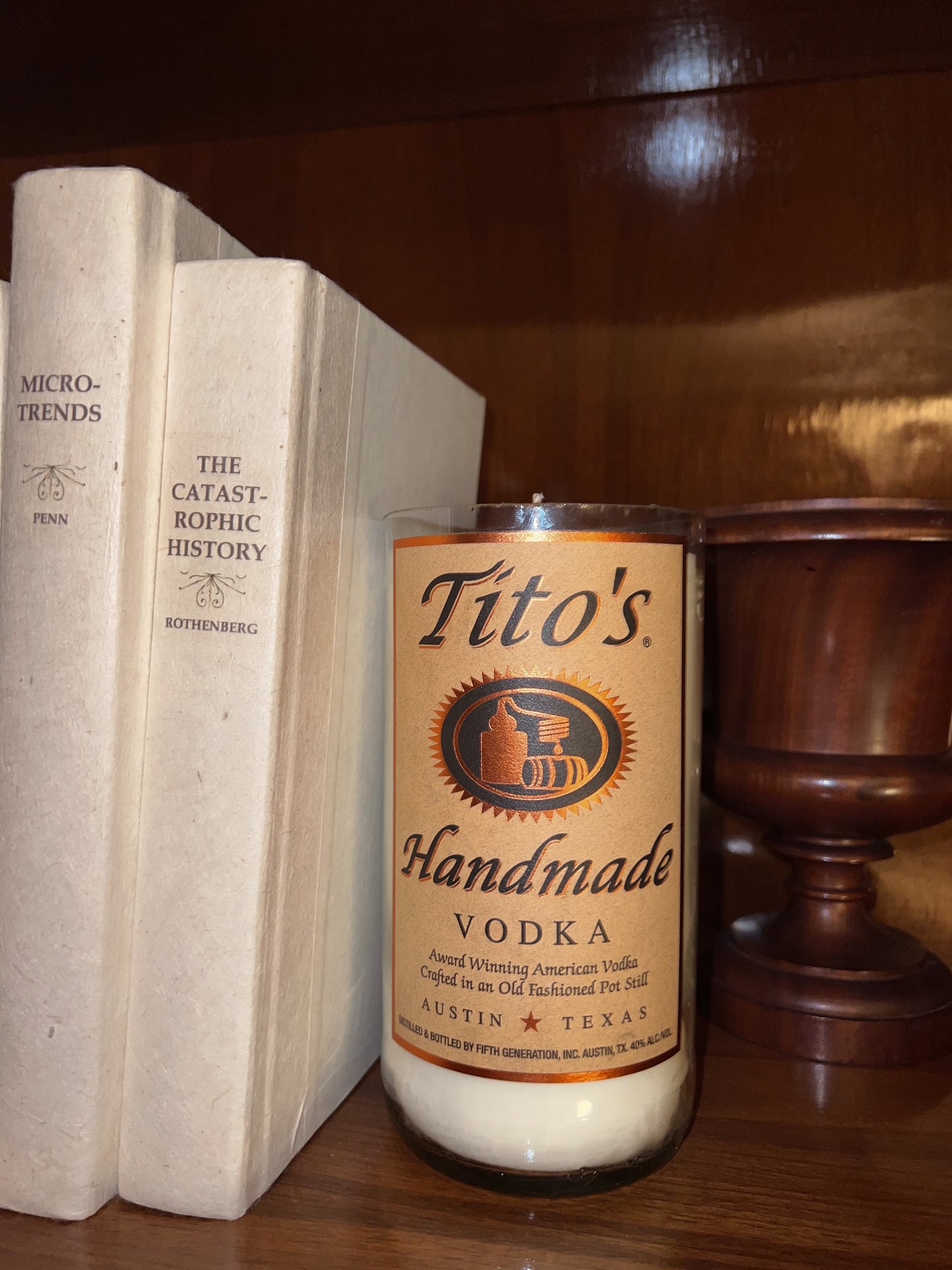 Titos Liquor Candles